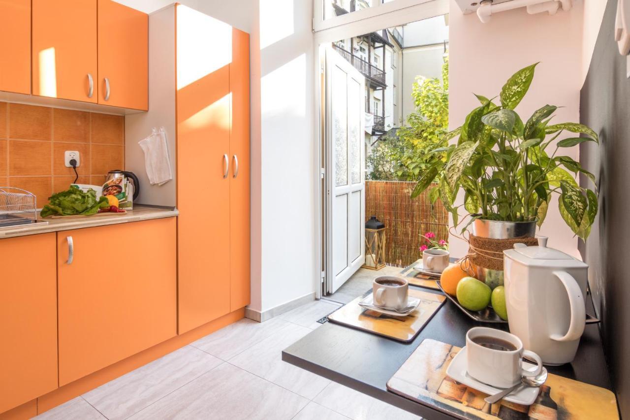 Cracow Best Location Apartment With Garden By Cozyplace 크라쿠프 외부 사진
